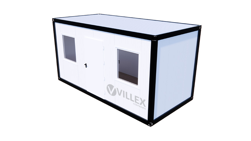 Bürocontainer-Villex-Medium-Cube-Blanc-1.0-10 Villex Medium Cube Blanc 1.0