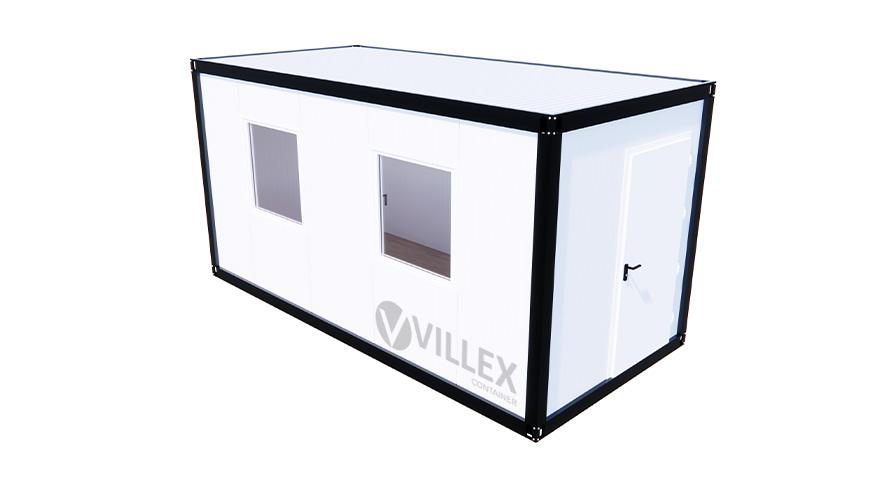 Bürocontainer-Villex-Medium-Cube-Blanc-1.1-10 Villex Medium Cube Blanc 1.1