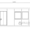 Villex Medium Cube Blanc 2.0