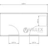 Villex Medium Cube Nero 1.1