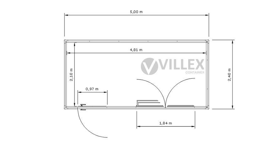 Villex Medium Cube Nero 2.0