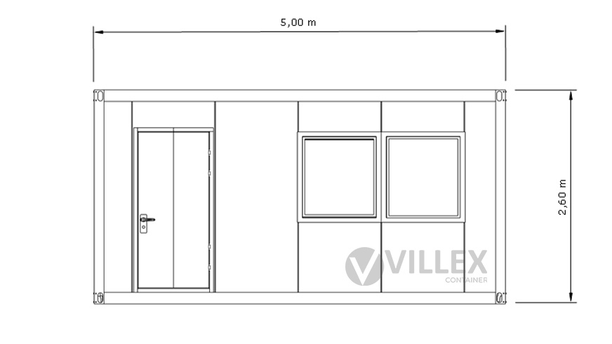 Villex Medium Cube Nero 2.0