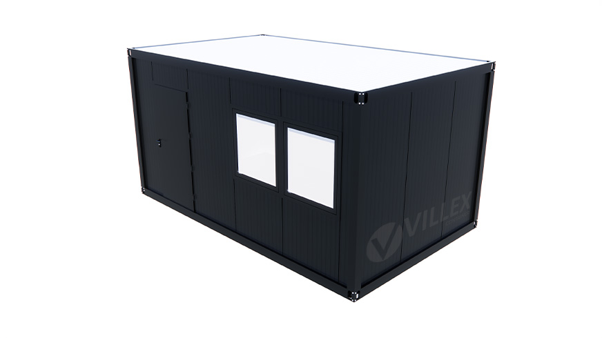 Bürocontainer-Villex-Medium-Cube-Nero-3.0-10 Bürocontainer Villex Medium Cube Nero 3.0