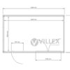 Bürocontainer-Villex-Medium-Cube-Nero-3.0-8 Bürocontainer Villex Medium Cube Nero 3.0