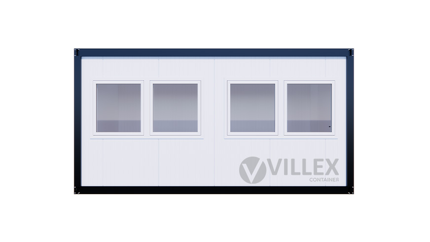 Villex Medium Cube Short Doppio Blanc 1.0