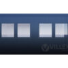 Villex Medium Cube Short Doppio Nero 1.0