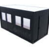 Villex Medium Cube Short Doppio Nero 1.0