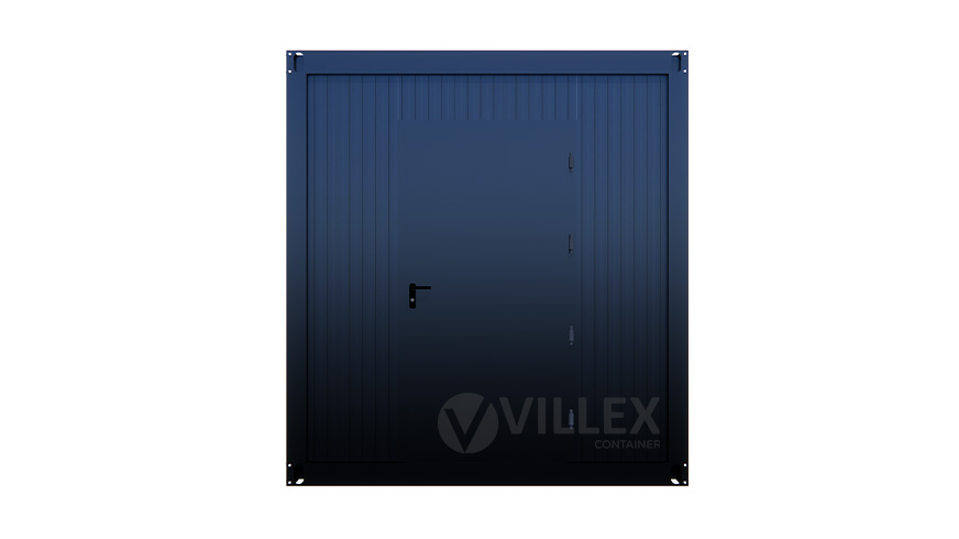 Villex Medium Cube Short Doppio Nero 1.0