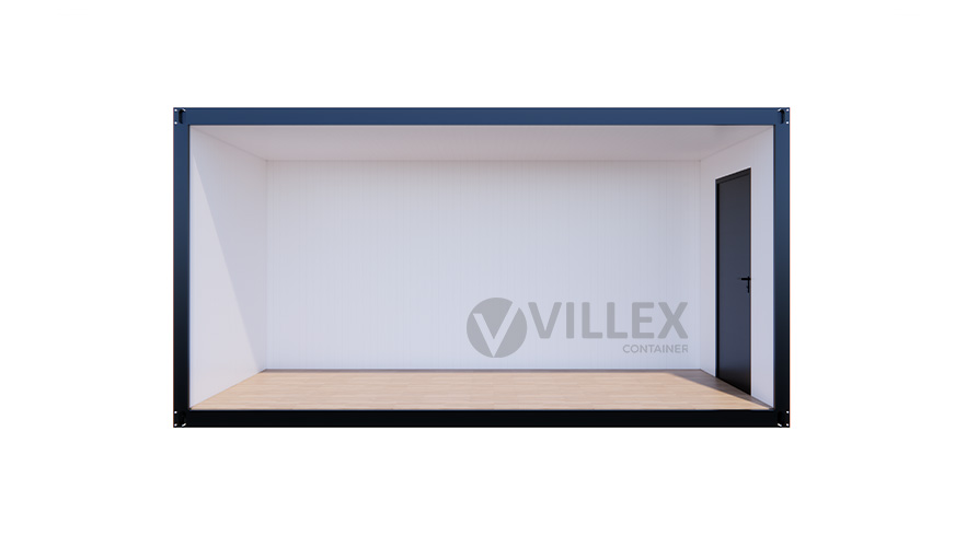 Villex Medium Cube Short Doppio Nero 1.0