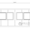 Villex Medium Cube Short Doppio Nero 1.0