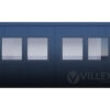 Villex Medium Cube Short Doppio Nero 2.0