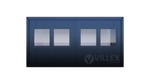 Villex Medium Cube Short Doppio Nero 2.0