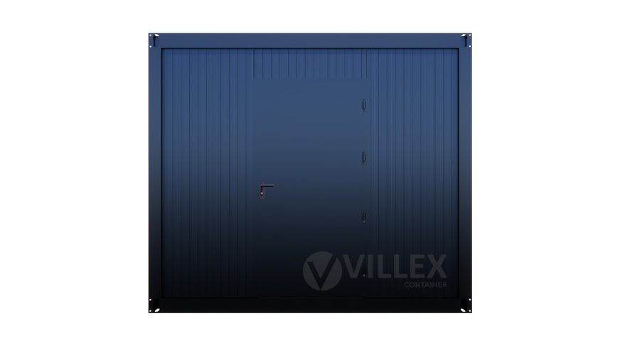 Villex Medium Cube Short Doppio Nero 2.0
