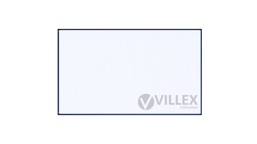Villex Medium Cube Short Doppio Nero 2.0