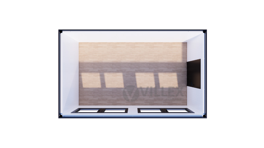 Villex Medium Cube Short Doppio Nero 2.0