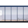 Bürocontainer Villex Medium Glas Cube Blanc 1.0