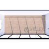 Bürocontainer Villex Medium Glas Cube Blanc 1.0
