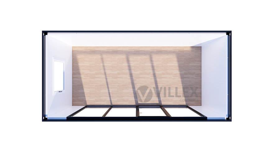 Bürocontainer Villex Medium Glas Cube Blanc 2.0