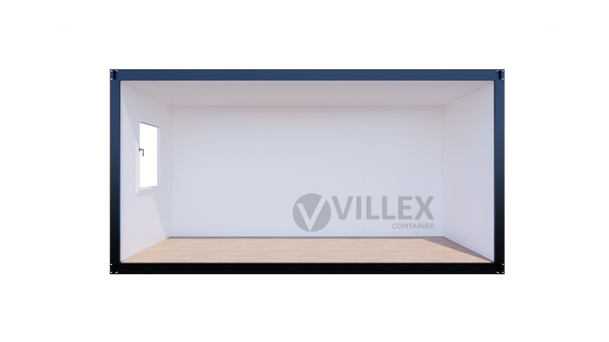 Bürocontainer Villex Medium Glas Cube Blanc 2.0