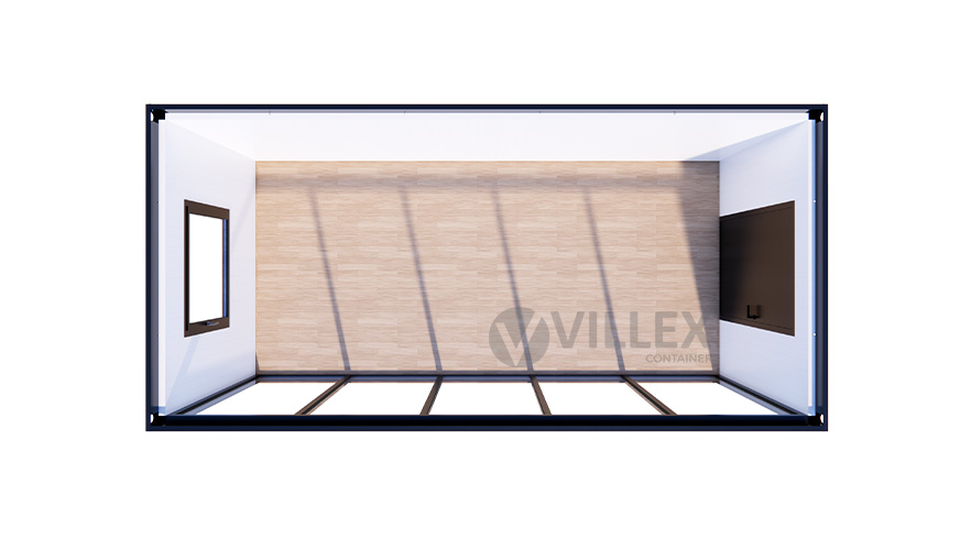 Villex Medium Glas Cube Nero 1.0