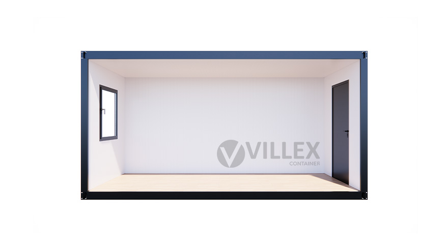 Villex Medium Glas Cube Nero 1.0