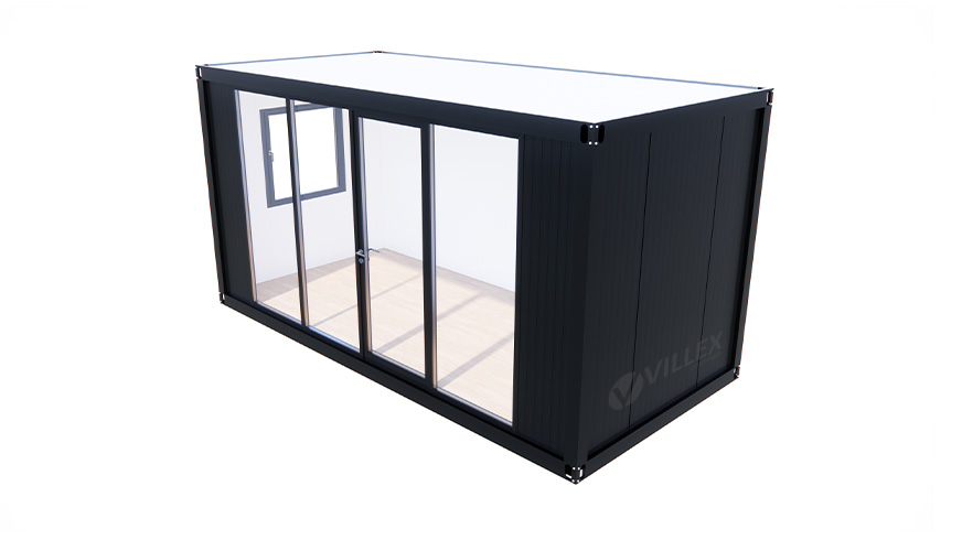 Villex Medium Glas Cube Nero 2.0