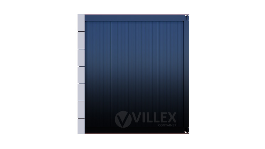 Bürocontainer-Villex-Mikro-Block-Line-Grey-1.0-2 Villex Mikro Block-Line Grey 1.0