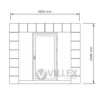 Bürocontainer-Villex-Mikro-Block-Line-Grey-1.0-9 Villex Mikro Block-Line Grey 1.0