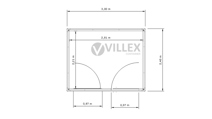 Villex Mikro Cube Blanc 1.0