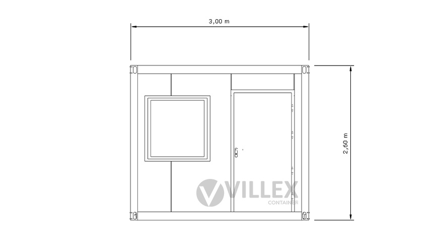 Villex Mikro Cube Blanc 1.0