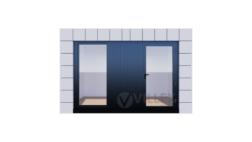 Villex Mini Block-Line Grey 1.0