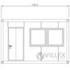 Villex Mini Cube Blanc 2.0