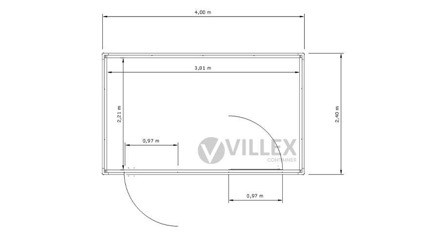 Villex Mini Cube Nero 1.0