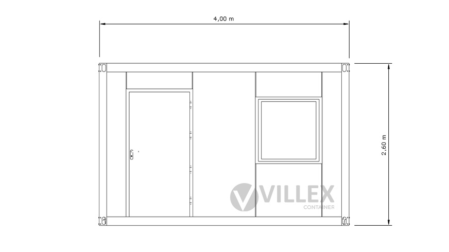 Villex Mini Cube Nero 1.0