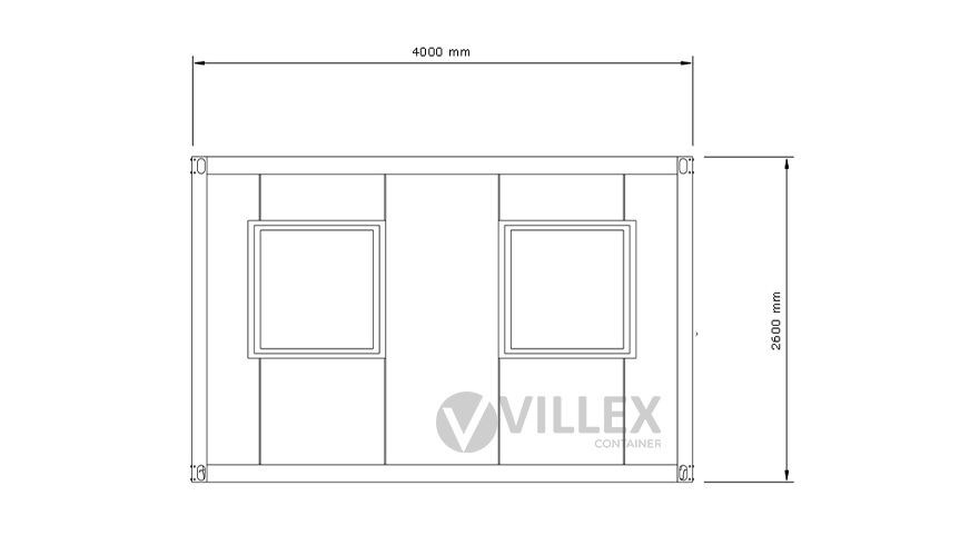Villex Mini Cube Nero 1.1