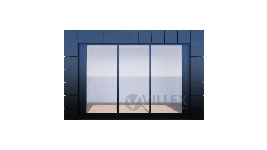 Villex Mini Glas & Block-Line Black 1.0