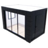 Bürocontainer-Villex-Mini-Glas-Block-Line-Black-1.0-10 Villex Mini Glas & Block-Line Black 1.0