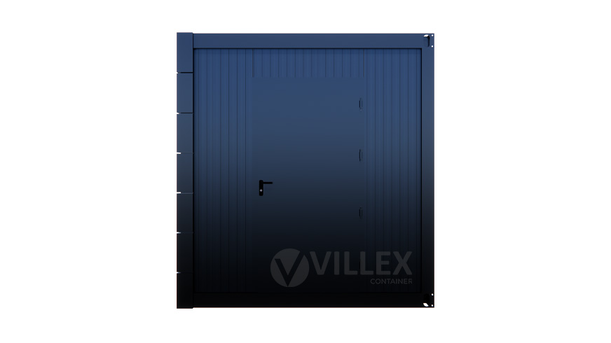 Bürocontainer-Villex-Mini-Glas-Block-Line-Black-1.0-2 Villex Mini Glas & Block-Line Black 1.0