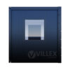 Bürocontainer-Villex-Mini-Glas-Block-Line-Black-1.0-4 Villex Mini Glas & Block-Line Black 1.0