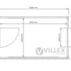 Bürocontainer-Villex-Mini-Glas-Block-Line-Black-1.0-8 Villex Mini Glas & Block-Line Black 1.0