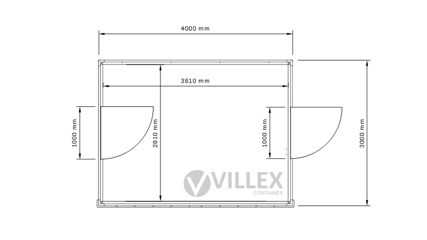 Villex Mini Glas & Block-Line Black 2.0