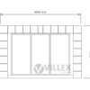 Villex Mini Glas & Block-Line Black 2.0