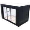Bürocontainer-Villex-Mini-Glas-Block-Line-Black-3.0-10 Villex Mini Glas & Block-Line Black 3.0