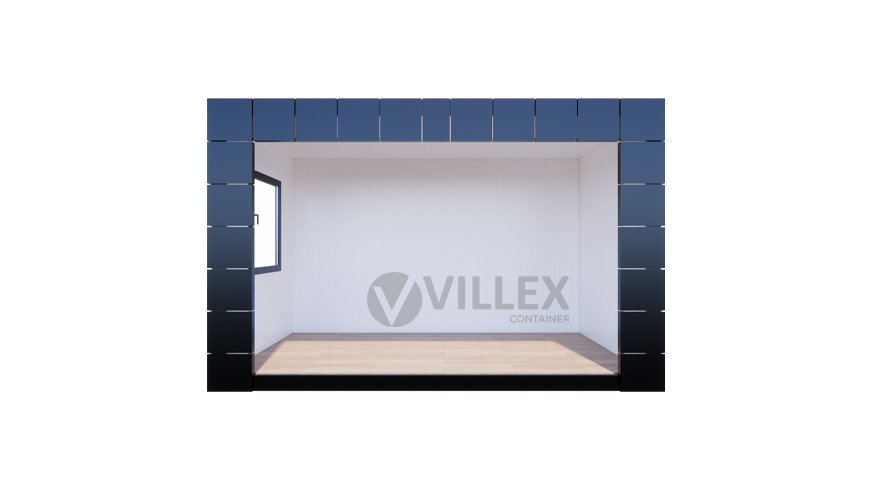 Bürocontainer-Villex-Mini-Glas-Block-Line-Black-3.0-7 Villex Mini Glas & Block-Line Black 3.0