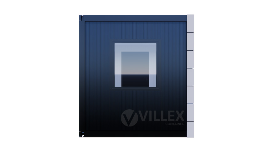 Bürocontainer-Villex-Mini-Glas-Block-Line-Grey-1.0-4 Villex Mini Glas & Block-Line Grey 1.0