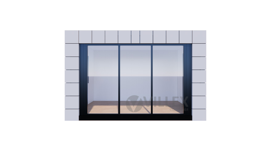 Villex Mini Glas & Block-Line Grey 2.0
