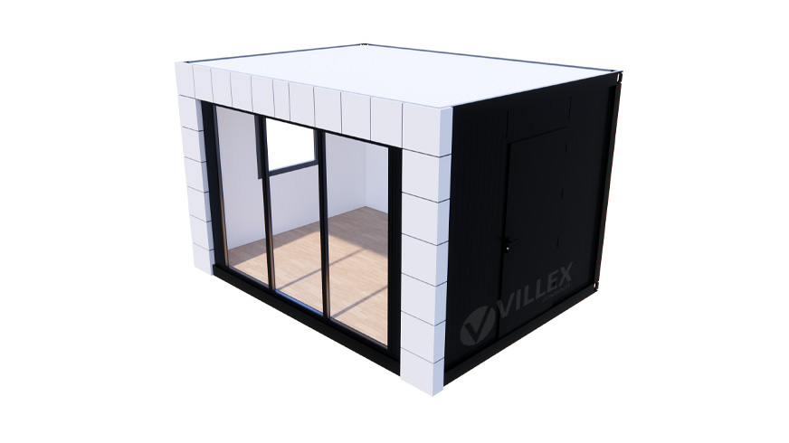 Villex Mini Glas & Block-Line Grey 2.0
