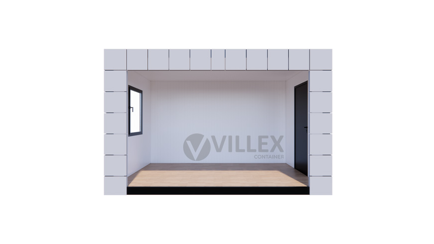 Villex Mini Glas & Block-Line Grey 2.0