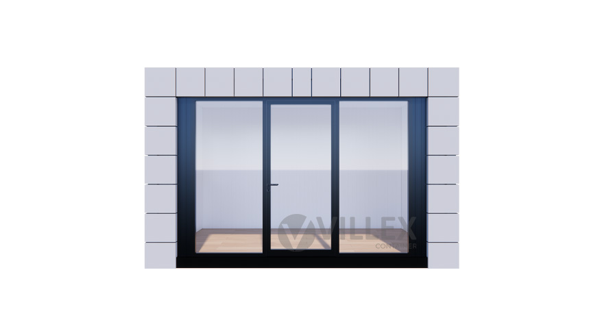 Villex Mini Glas & Block-Line Grey 3.0