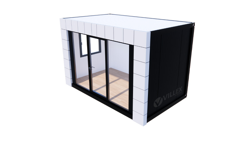 Villex Mini Glas & Block-Line Grey 3.0
